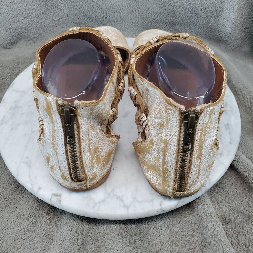 Naughty Monkey Shoes Womens 10 Loop D Loop Tan Le… - image 7